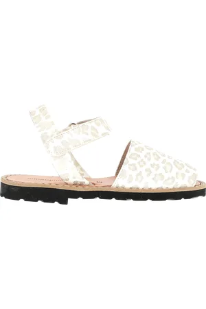 MINORQUINES Sandales en cuir imprimé
