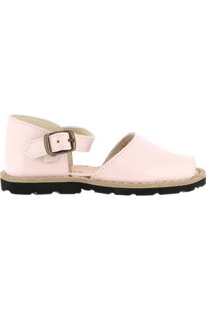 MINORQUINES Sandales en cuir lisse