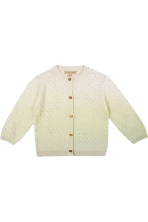 La Petite Collection Gilet boutonné en coton