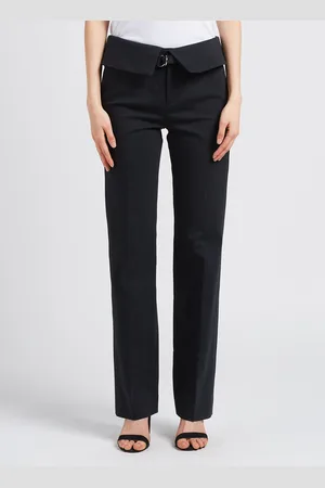 IRO Pantalon droit en coton mélangé