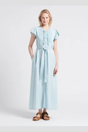 Twin-Set Robe longue ceinturée