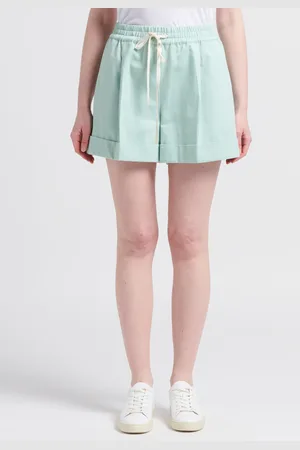 Twin-Set Short chino en coton et lin