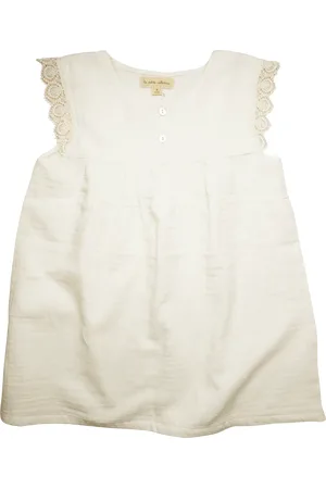 La Petite Collection Robe courte en coton biologique
