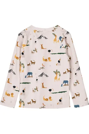 Liewood T-shirt de bain col rond imprimé
