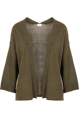VILA Gilet Col V dans le dos aspect brillant