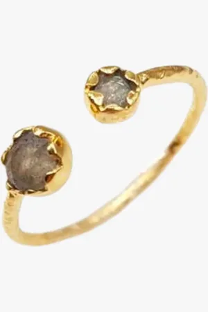 Ginandger Bague labradorite