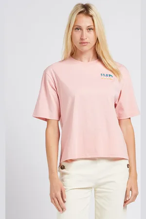 Indee Tee-shirt col rond brodé en coton
