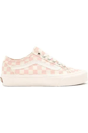 Vans hotsell quadrillé rose