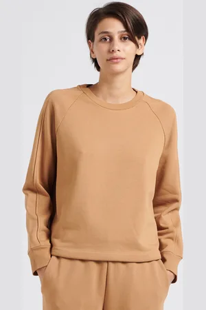 Max Mara Sweat court col rond en coton mélangé