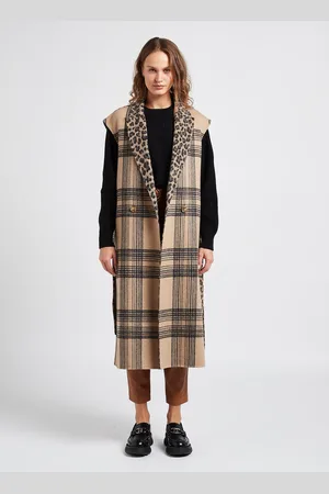 Twin-Set Gilet col tailleur réversible ample