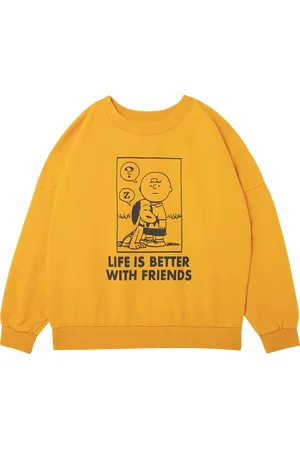 The Campamento Sweat col rond imprimé en coton