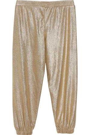 Bellerose Pantalon ample aspect métallisé