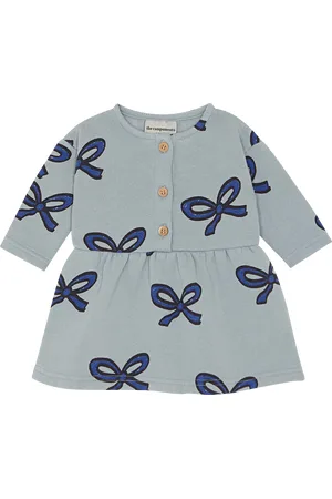 The Campamento Robe courte col rond imprimée en coton