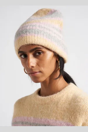 Antik Batik Bonnet rayé en alpaga mélangé