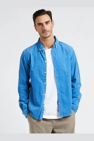 Les Deux Chemise col américain en coton