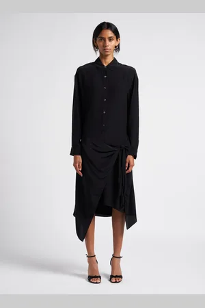THEORY Robe col classique évasée