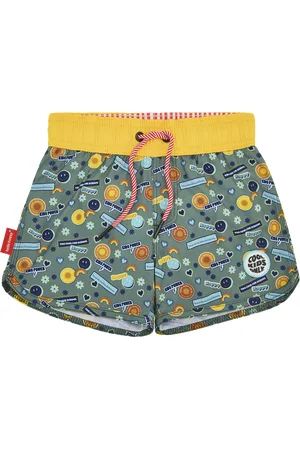 Hello Hossy Short de bain imprimé smileys