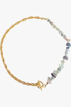 Ginandger Collier fluorite