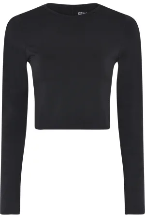 GIRLFRIEND COLLECTIVE Top moulant court col rond