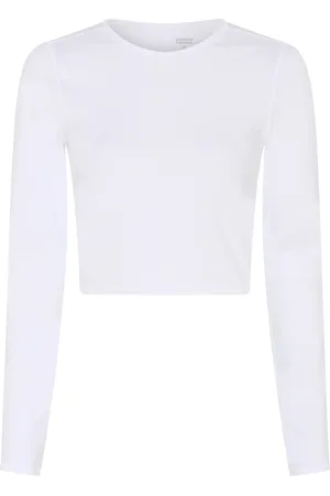 GIRLFRIEND COLLECTIVE Top moulant court col rond