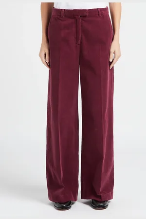Bellepiece Pantalon large en coton
