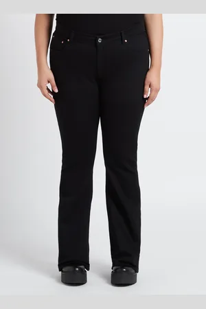 Gina Tricot Jean boot-cut en coton mélangé