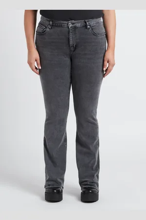 Gina Tricot Jean boot-cut en coton mélangé