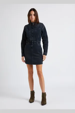 IRO Roe courte col officier en jean