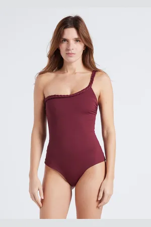 Khaven Maillot de bain 1 pièce asymétrique