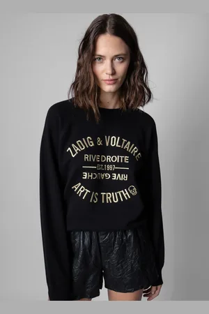 Zadig & Voltaire Sweat col rond brodé