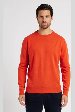 Scotch&Soda Pull col rond en laine et en cachemire mélangés