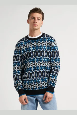 Scotch&Soda Pull col rond imprimé en laine mélangée