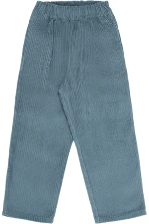 The New Society Pantalon droit côtelé en coton velours