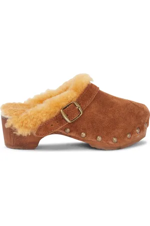 BOSABO Sabots en cuir velours
