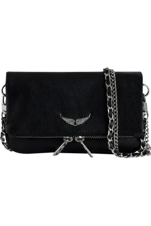 Zadig & Voltaire Pochette zippée en cuir