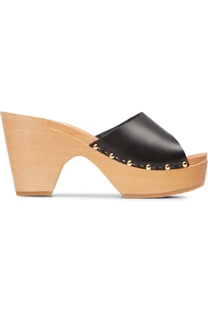 SABOTS YOUYOU Sabots à talon haut en cuir ouverts