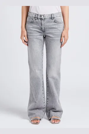 IRO Jean flare taille haute en coton