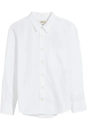 Bellerose Chemise droite col classique en coton bio