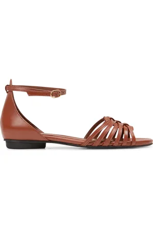 Anonymous copenhagen Sandales plates en cuir