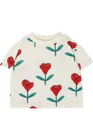 The Campamento Tee-shirt ample col rond en coton imprimé