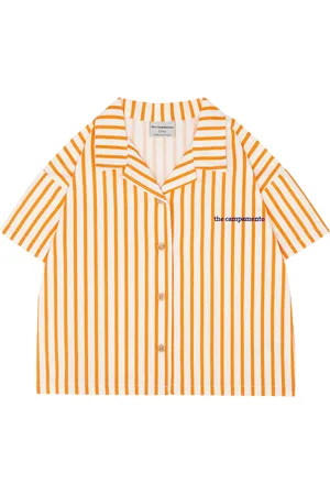 The Campamento Chemise ample col classique en coton rayé