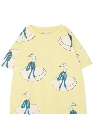 The Campamento Tee-shirt ample col rond en coton imprimé