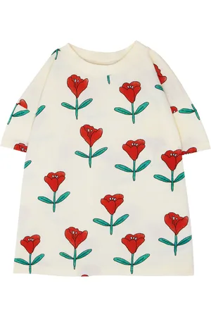The Campamento Tee-shirt ample col rond en coton imprimé