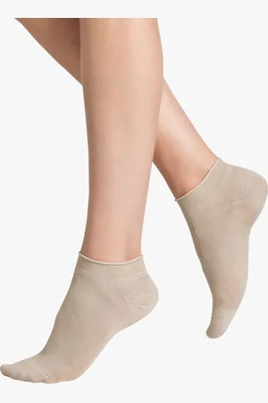 Bleuforêt Chaussettes basses en coton mélangé