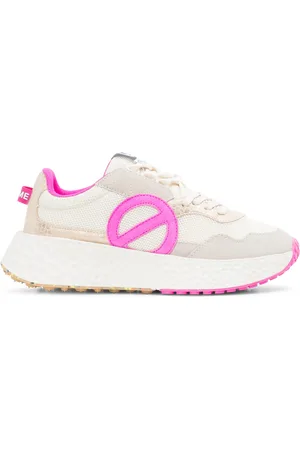 No Name Baskets basses en mesh et cuir