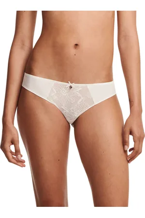 Chantelle - Tanga taille haute Nu S