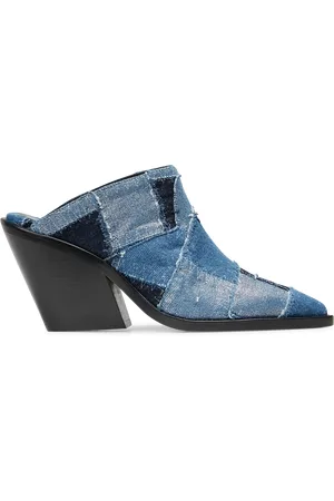 IRO Mules patchwork à talons