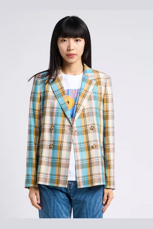 Paul Smith Veste de tailleur à carreaux