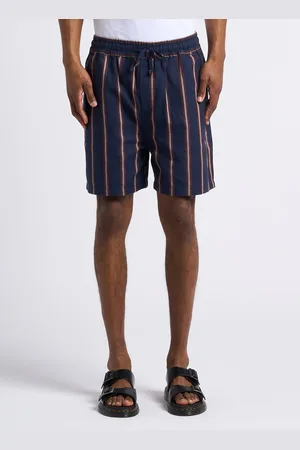 Les Deux Short droit à rayures en coton