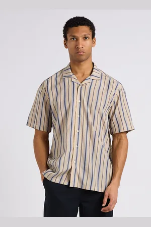 minimum Chemise rayée à col tailleur
